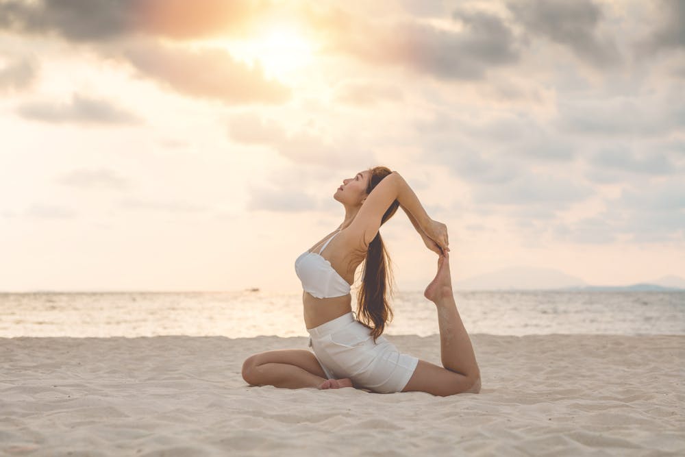 Tư thế chim bồ câu vua 1 chân – Eka Pada Rajakapotasana